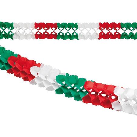 Tib Slinger 4 Meter Papier Groen/wit/rood