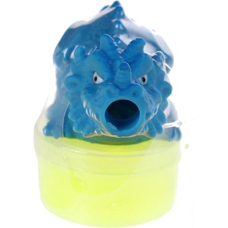 Toi-toys Slime Animal Draak 8.5 Cm Blauw