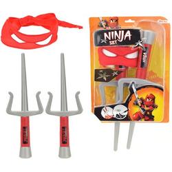 Ninja Masker Set - Twee Wapenstokken