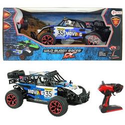 Toi Toys R/C Wild race buggy blauw 1:16