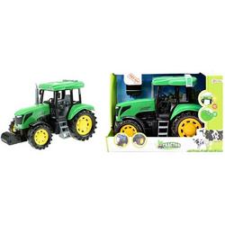 Toi Toys Tractor DeLuxe groen met L/G