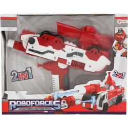 Toi-toys 2-in-1  /brandweer Rood/wit 35 Cm