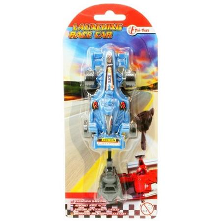 Toi-toys Afschietauto F-racer Blauw