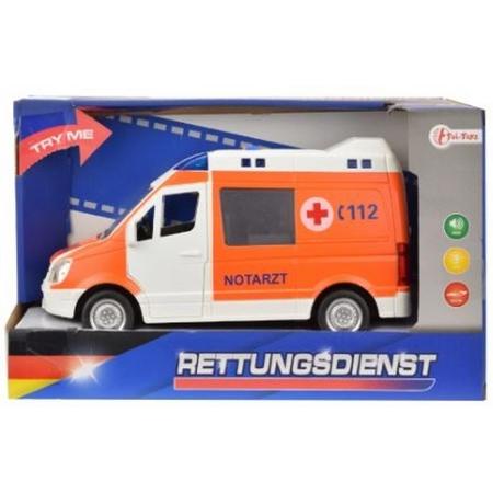Toi-toys Ambulance Met Licht En Geluid 21 Cm