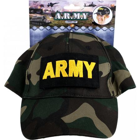 Toi-toys Army Camouflage Pet Groen