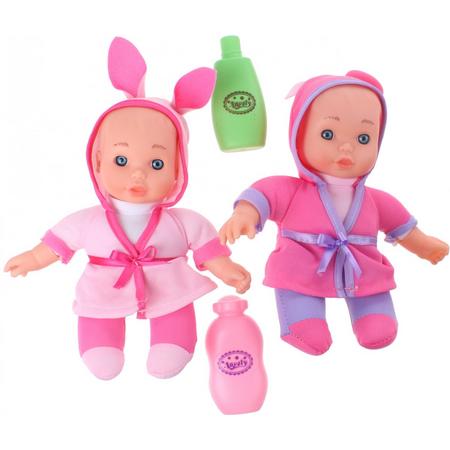 Toi-toys Baby Poppen 4-delig 22 Cm