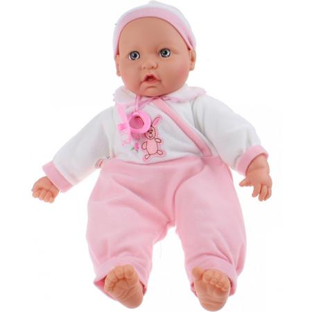 Toi-toys Babypop Baby Cute 40 Cm 3-delig Roze
