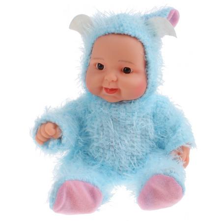 Toi-toys Babypop Cute Baby Met Pyjama 20 Cm Blauw