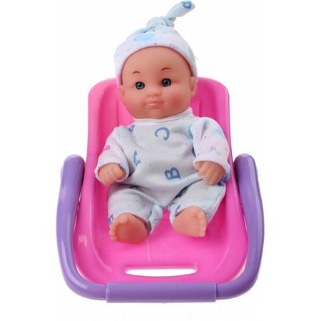 Toi-toys Babypop In Maxicosi Meisjes Roze