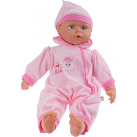 Toi-toys Babypop Met Kledingset Roze 42 Cm