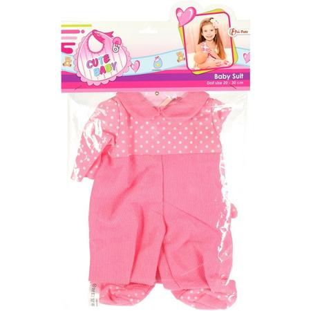 Toi-toys Babypoppenkleding Boxpakje 20-30 Cm Roze