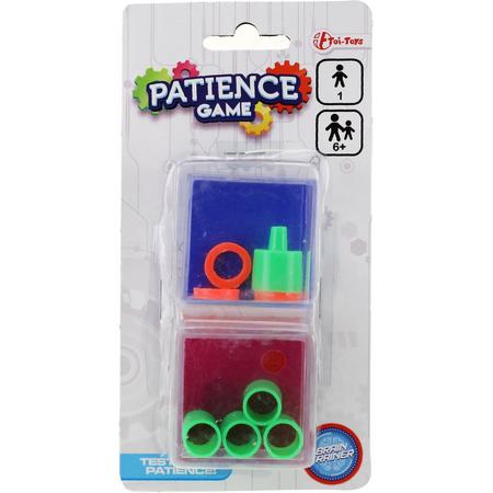 Toi-toys Behendigheidsspel Paars/rood 5 Cm 2 Stuks