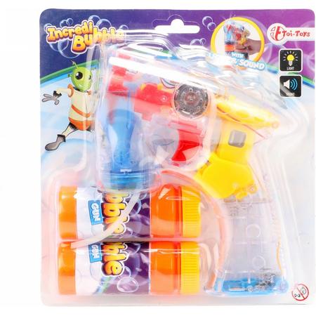 Toi-toys Bellenblaaspistool Met Licht En Geluid Oranje 15 Cm