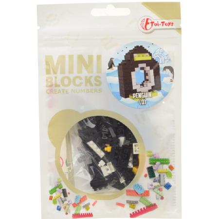 Toi-toys Bouwpakket Mini Blokken Pinguïn 16 Cm