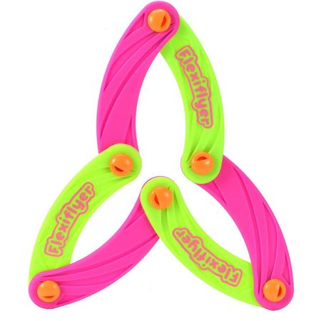 Toi-toys Buigbare Frisbee 17 Cm Roze/groen