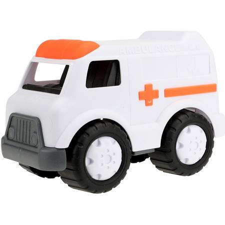 Toi-toys Cars & Trucks Ambulance Wit 16 Cm