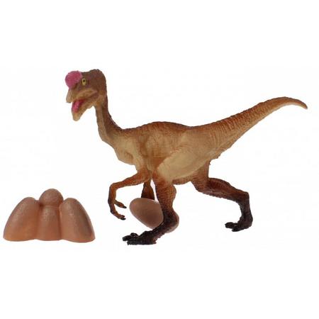 Toi-toys Dinosaurus Met Eieren Miniatuur 11 Cm Groen