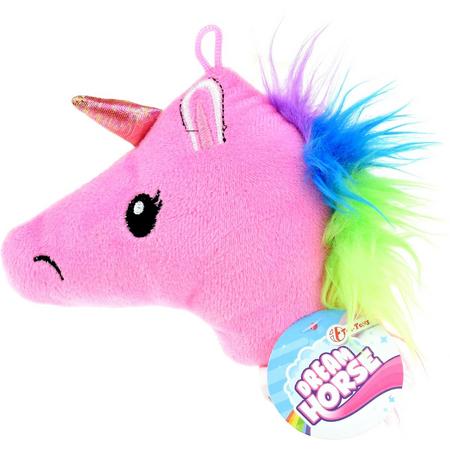 Toi-toys Dream Horse Knuffeleenhoorn Roze 13 Cm