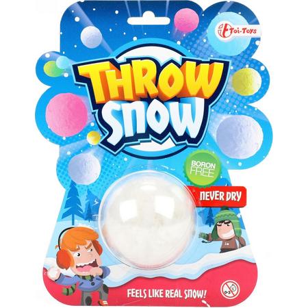 Toi-toys Droge Sneeuwbal Junior Schuim Wit