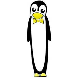 Toi-toys Duikdiertje Pinguïn 24 Cm Zwart/wit