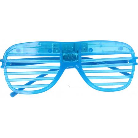 Toi-toys Feestbril Met Licht 15 Cm Blauw