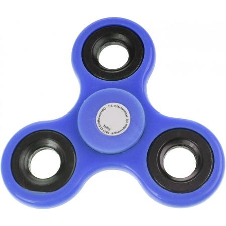 Toi-toys Fidget Spinner 3 Poten Blauw