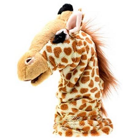 Toi-toys Giraffe Handpop 43 Cm Geel/bruin