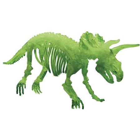 Toi-toys Glow In The Dark Dinosaurus Bouwpakket Triceratops