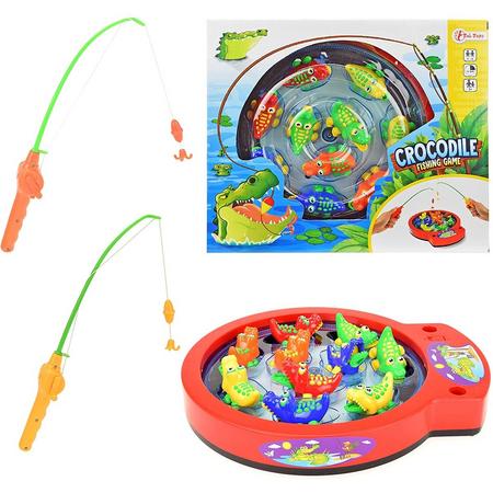 Toi-toys Hengelspel Krokodil 13-delig 30 Cm Multicolor