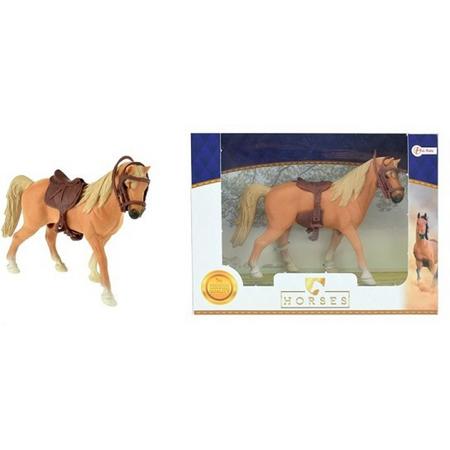 Toi-toys Horses Pro Veulen Met Bruin Zadel