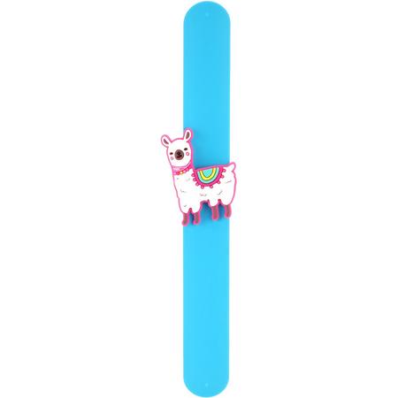 Toi-toys Klaparmband Llamazing Meisjes 8 X 5 Cm Lichtblauw