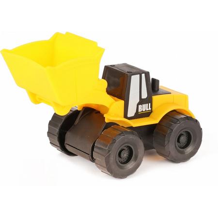 Toi-toys Kleine Bulldozer 12 Cm Geel/zwart