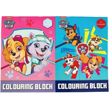 Toi-toys Kleurboek Paw Patrol Junior Karton/papier Roze