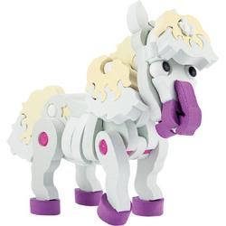 Toi-toys Knutselpuzzel Paard Junior 25,8 Cm Wit 59-delig
