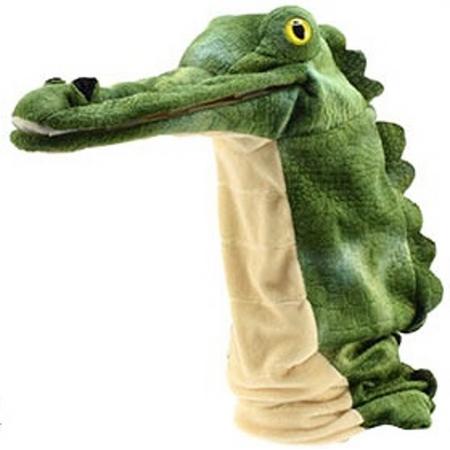 Toi-toys Krokodil Handpop 43 Cm Groen