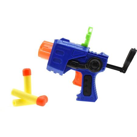 Toi-toys Mini Foam Blaster 4-delig Blauw