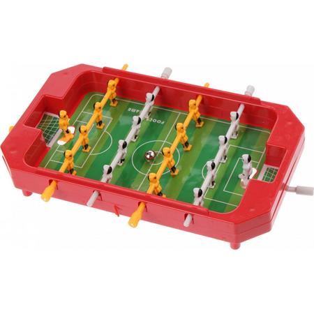 Toi-toys Mini Tafelvoetbalspel Rood 17 X 12,5 X 3 Cm