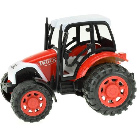 Toi-toys Miniatuur Tractor 13 Cm Rood