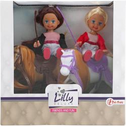 Toi-toys Minipop Met Paardjes Lilly Junior Beige 4-delig