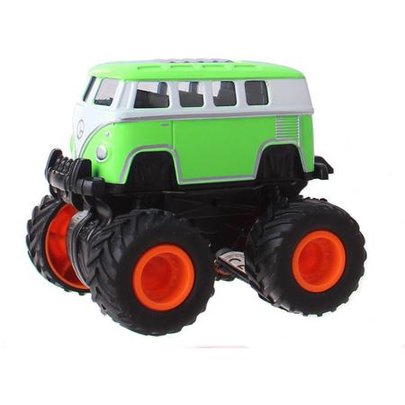 Toi-toys Monstertruck Bus Groen 8 Cm