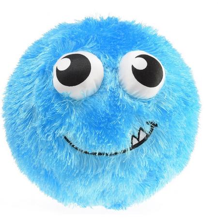 Toi-toys Opblaasbaar Fuzzy Smiley Gezicht 23 Cm Blauw