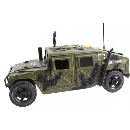 Toi-toys Pantservoertuig Army Schaal 1:16 Groen 22 Cm