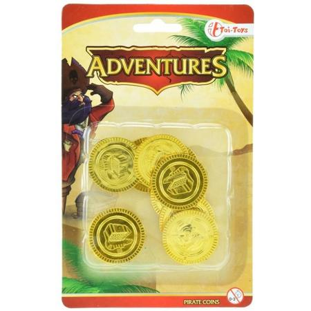 Toi-toys Piraten Munten Goud 3,5 Cm