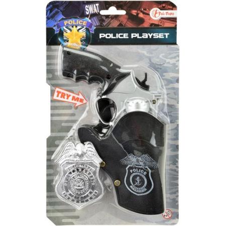 Toi-toys Politie Pistool Met Holster En Badge