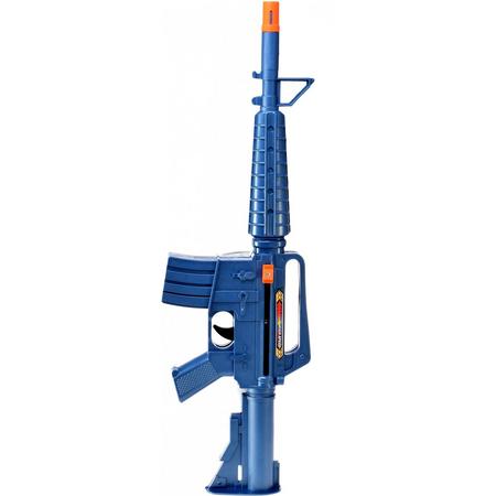 Toi-toys Ratelgeweer M16 Blauw 47,5 Cm