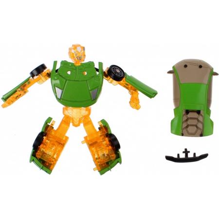 Toi-toys Roboforces Transformation Robot 10 Cm Oranje/groen