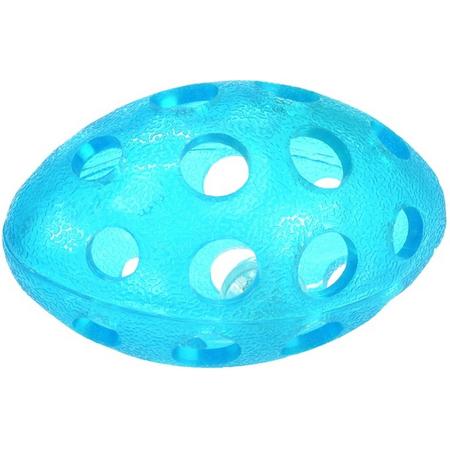 Toi-toys Rugbybal Met Licht 15 Cm Blauw