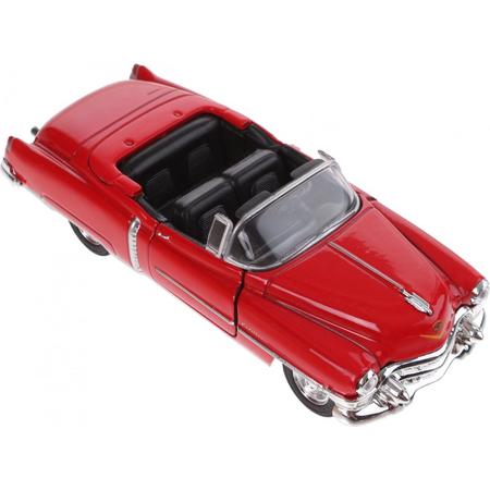 Toi-toys Schaalmodel Cadillac 1953 Eldorado Cabrio 1:34 Rood 11,5 Cm