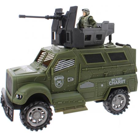 Toi-toys Speelset Army Special Forces Jeep Groen 3-delig