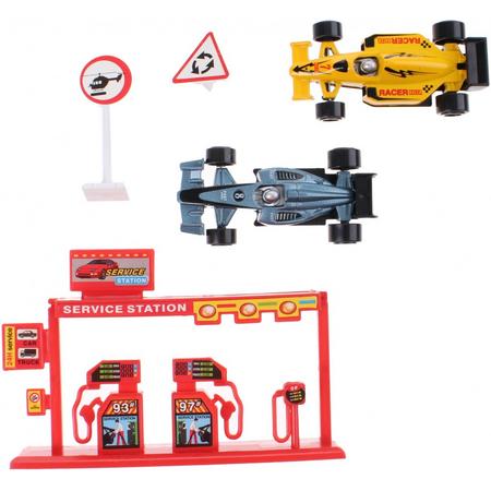 Toi-toys Speelset Formule 1 Die-cast 5-delig Geel/blauw